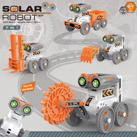 7in1 Solar Robot Kit | STEM DIY Robot Experiment Science Kit For Kids