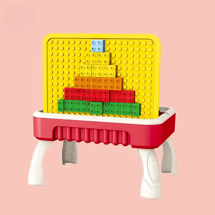 Blocks Creative Table | Building Blocks Table | Drawing Board – The Toy ...