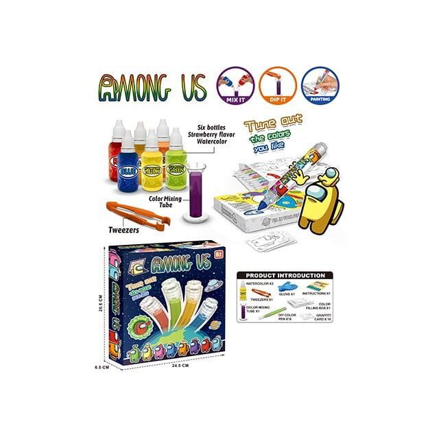 Among Us Color Paints | Water Color Toy For Kids