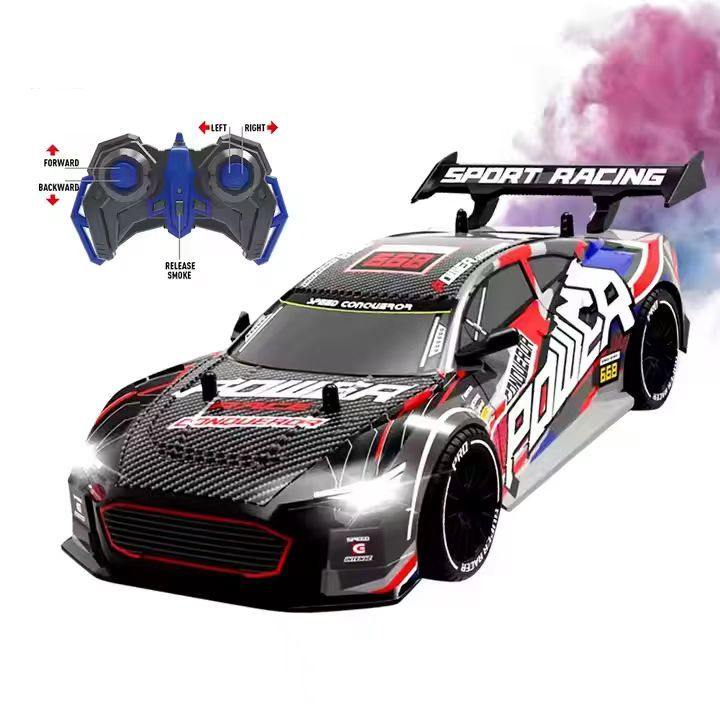Remote Control Racing Car 1-16 Scale RC Drift Car With Water Spray
