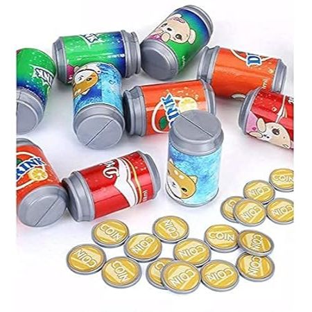 2-in-1 Cartoon Themed Money Bank & Vending Machine For Kids
