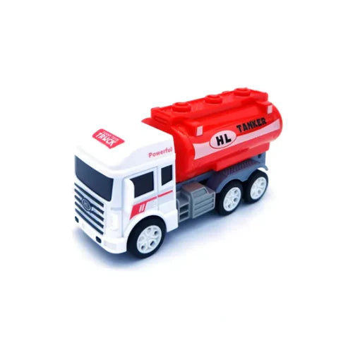 5Pcs Of Multifunctional Trucks Play Set | Pull Back Function Truck