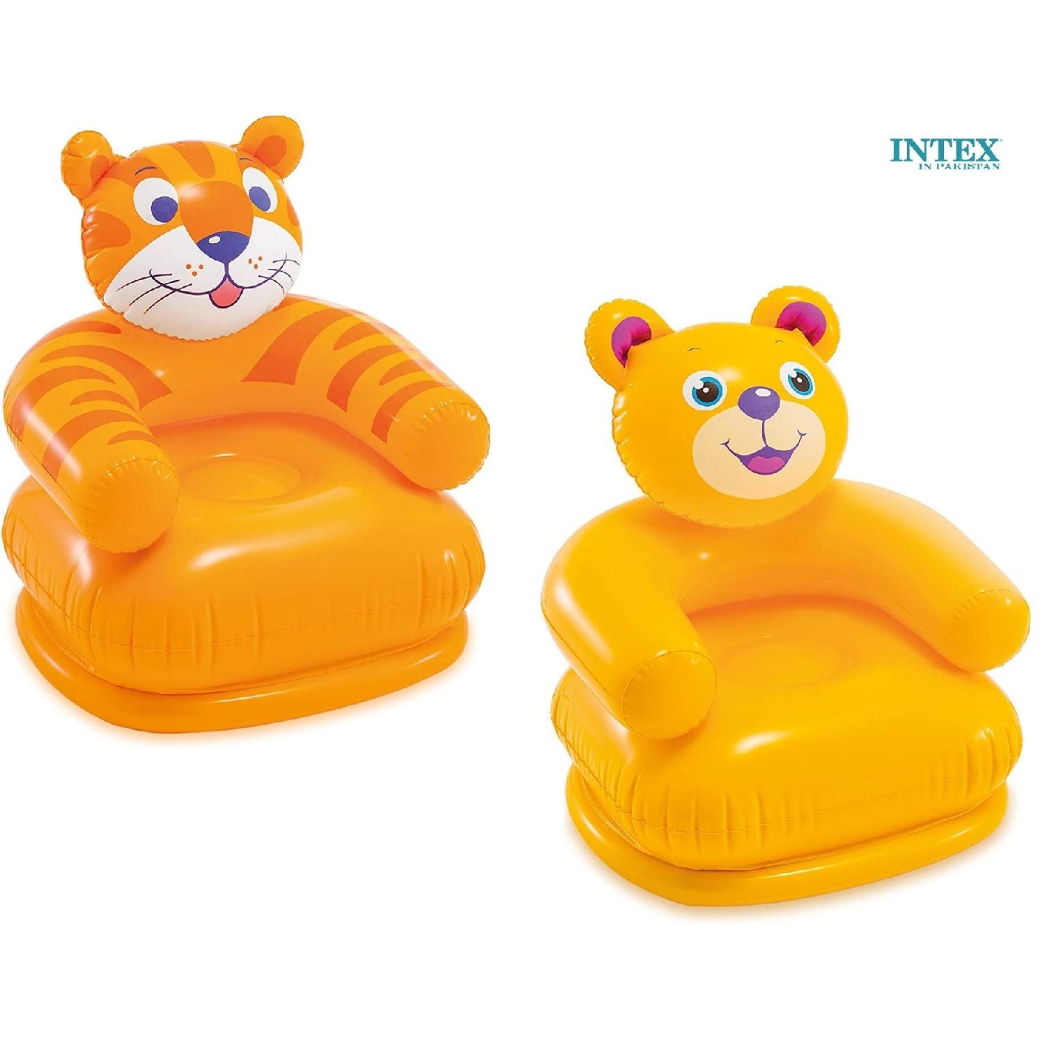 Intex Inflatable Happy Animal Assortment Bouncy Chair