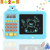 Cute 2-in-1 Calculator & Writing Tablet For Kids | Educational Toys