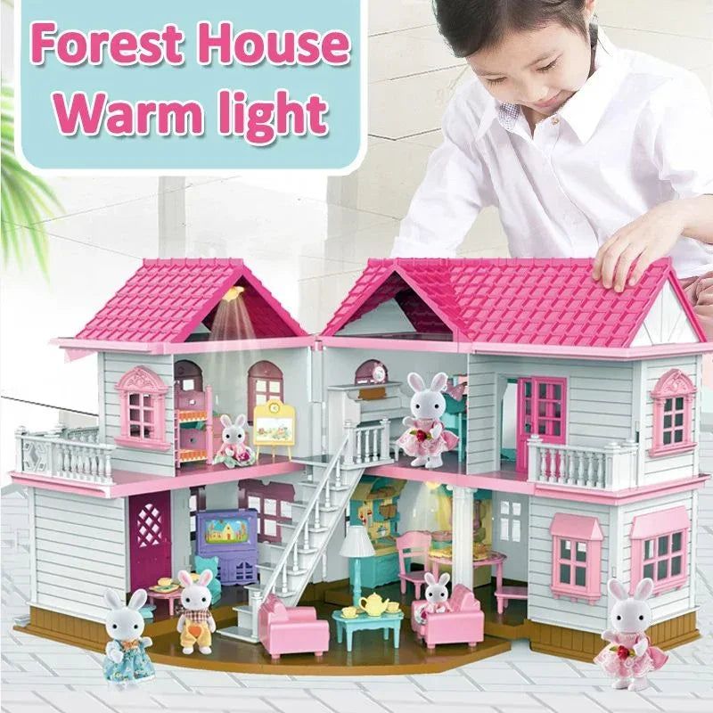 Luxury Villa Doll House | Sender Family DIY Playset