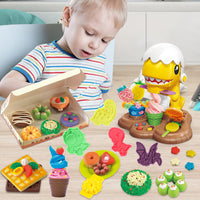 Dinosaur Color Dough Ice Cream Machine Playset