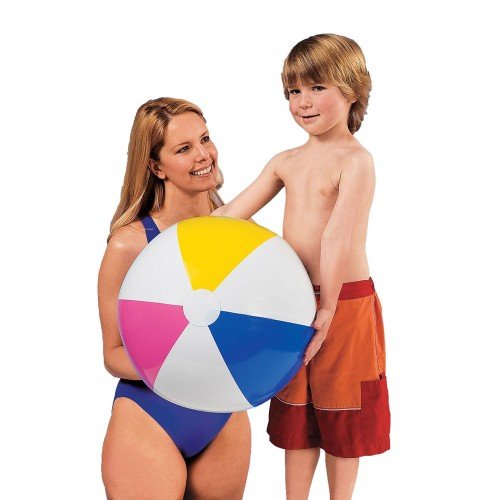 Intex Inflatable Floating Glossy Panel Beach Ball