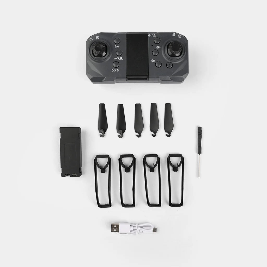 P23 Pro 2.4GHz Quadcopter Drone With Dual 4K & HD Cameras | Foldable Design & Complete Accessories Kit