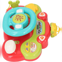 Steering Wheel Toy with LED Lights & Music