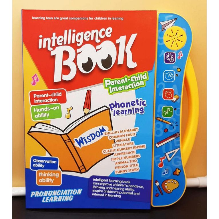 Study Book | Intellectual Learning & Phonetic Learning | Intelligence Book with Volume