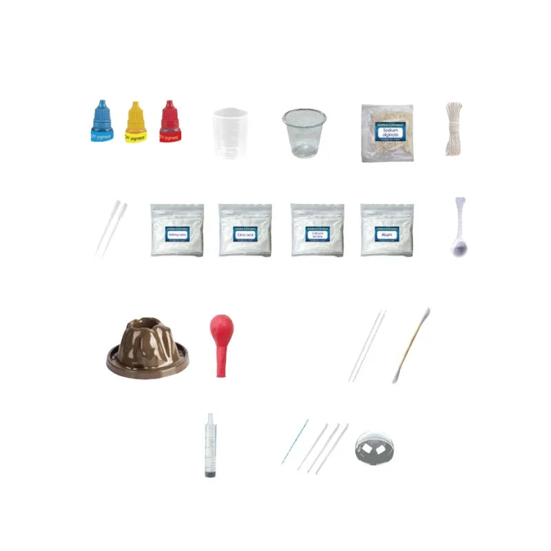 Kids Science Experiment Kit | 52+ STEM Activities & Volcano Fun