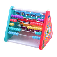 5-in-1 Learning Shelf with Drawing Board & Blocks