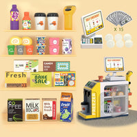 46Pcs DIY Shop Keeper Play Set | Pretend Play Toy  
