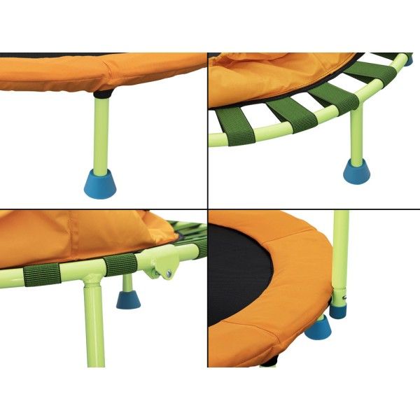 BESTWAY Wonder Jump Indoor Trampoline For Kids 3ft x 3ft 2in