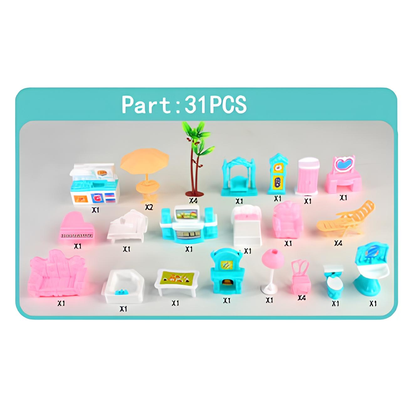 Lol Big Doll House 8341 2.5 Feet 5 Lol Surprise Doll House | Big Doll House