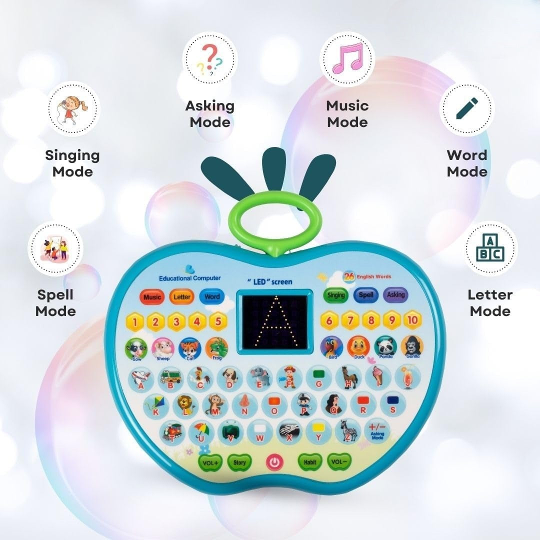 Abc Counting Learning Tablet Educational Mini Computer | ABC & Spelling Learning Tablet – The Toy ...