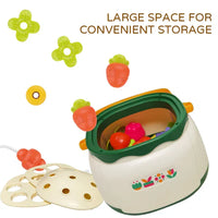 Huanger Montessori Flower Nails Bucket Toy