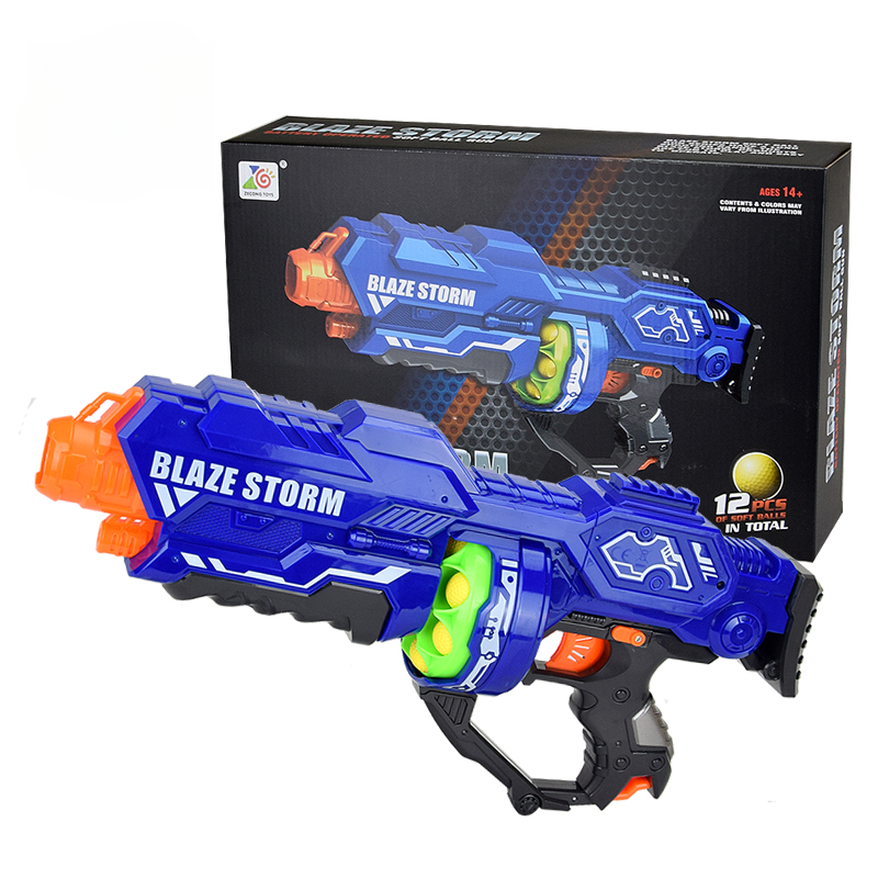 Blaze Storm Soft Ball Gun | Battery Operated Gun Toy