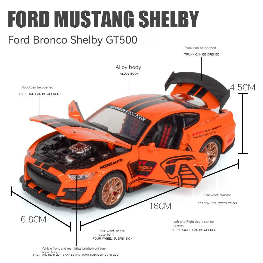 1:24 Die-Cast Ford Mustang Shelby GT500 Model