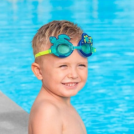 BESTWAY Sharked Shaped Swimming Goggles For Kids