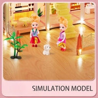 Princess House | 4 Storey Doll House Castle With Led Lights