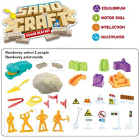 Sand Craft DIY Construction Set with Kinetic Sand