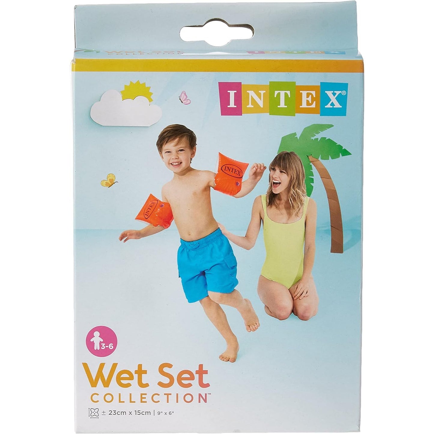 Intex Inflatable Short Floating Arm Bands For Kids