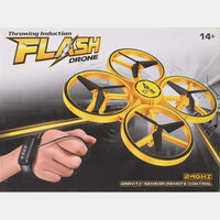 Flash Induction Drone | Hand Gesture & RC Control