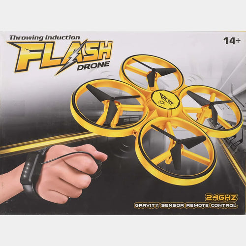 Flash Induction Drone | Hand Gesture & RC Control