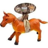 Soft Rubber Farmhouse Horse Toy Plush With Sound Effects