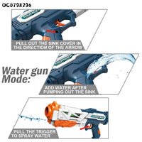 Dust Raid 2-in-1 Foam Ball & Water Blaster