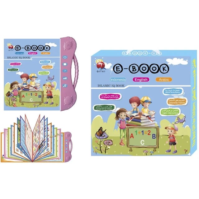 Multi-Functional Learning Islamic E-Book With Sound For Kids