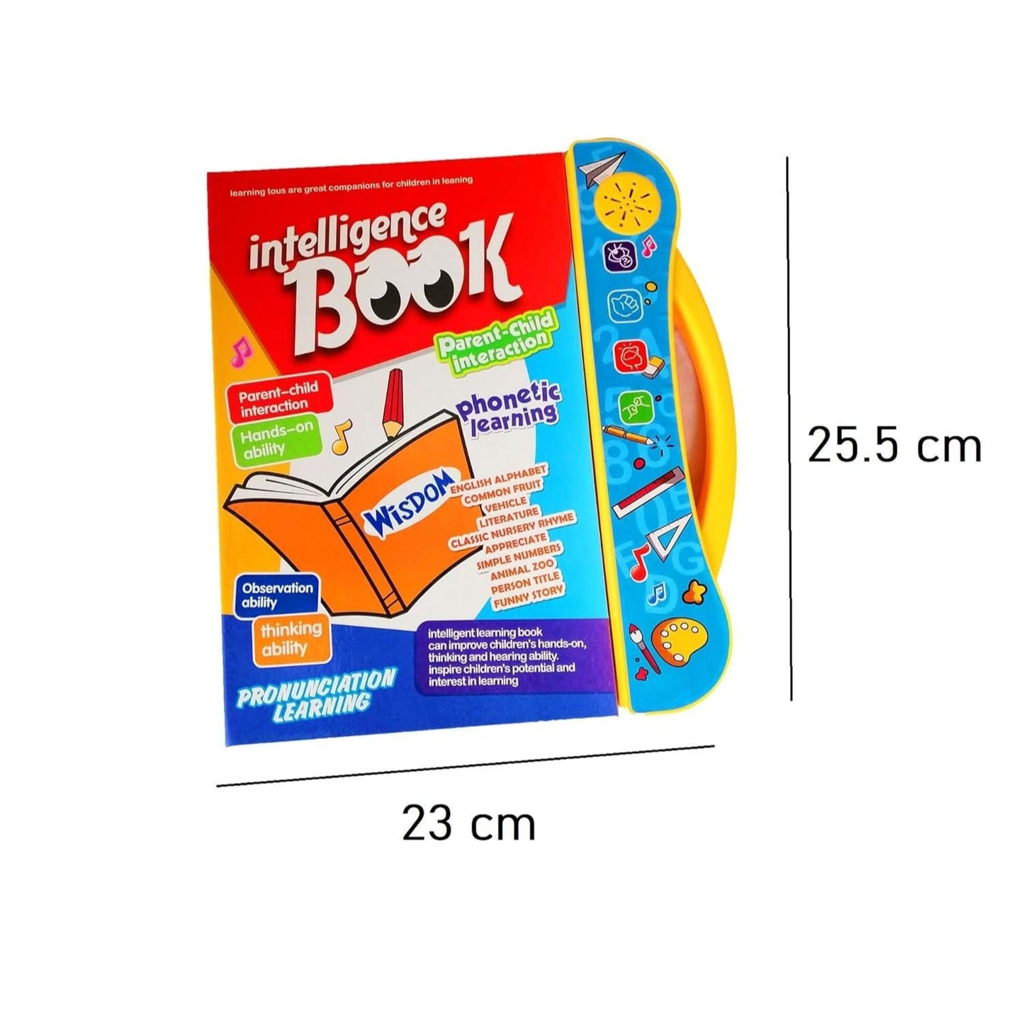 Study Book | Intellectual Learning & Phonetic Learning | Intelligence Book with Volume