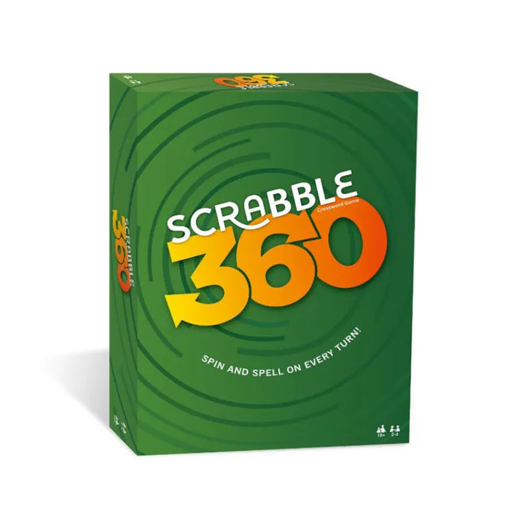 Scrabble 360 | 2-4 Players Board & Letter Board Games For Kids