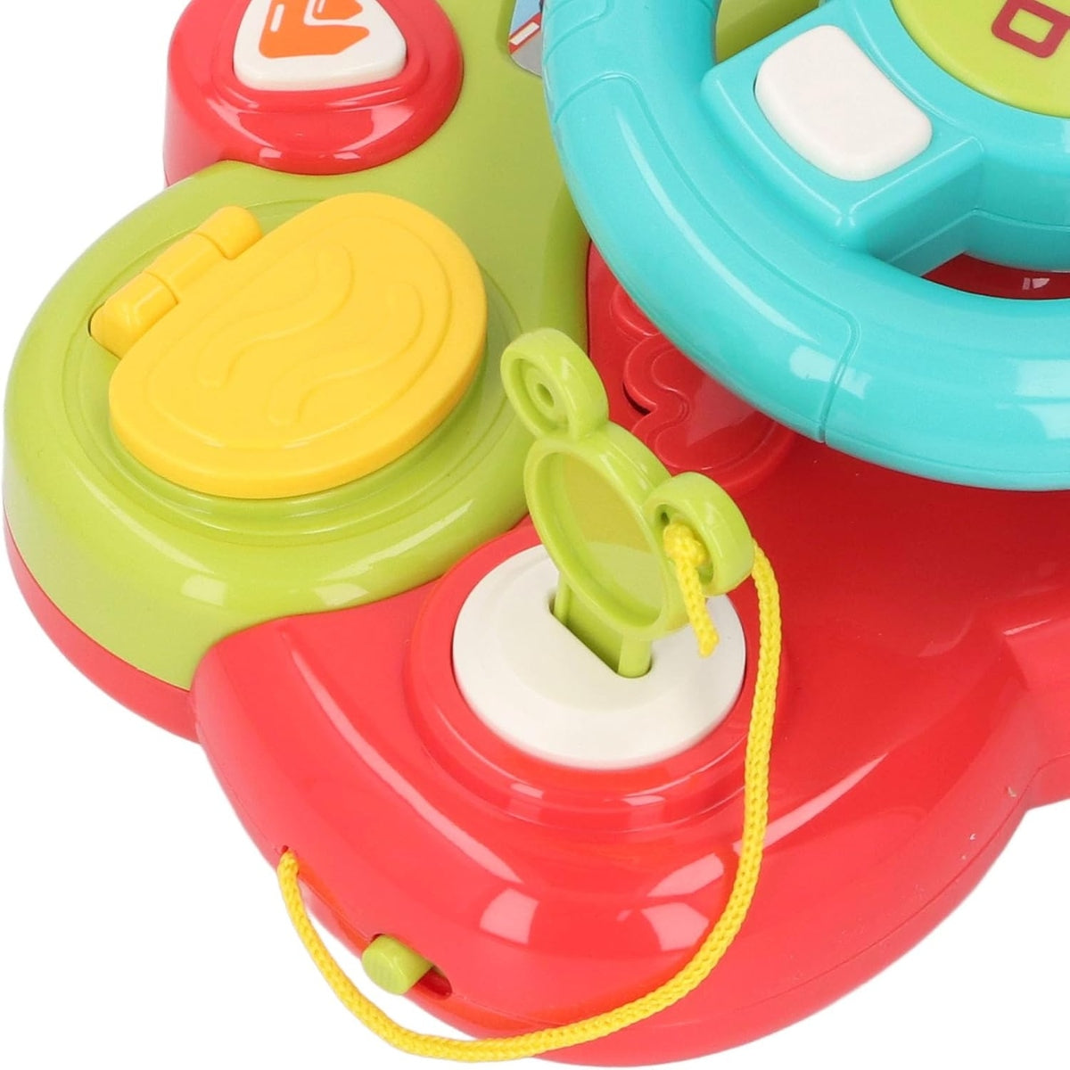 Steering Wheel Toy with LED Lights & Music