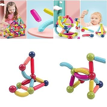 Magnetic Construction Set | 64 Pcs Magnet Toy