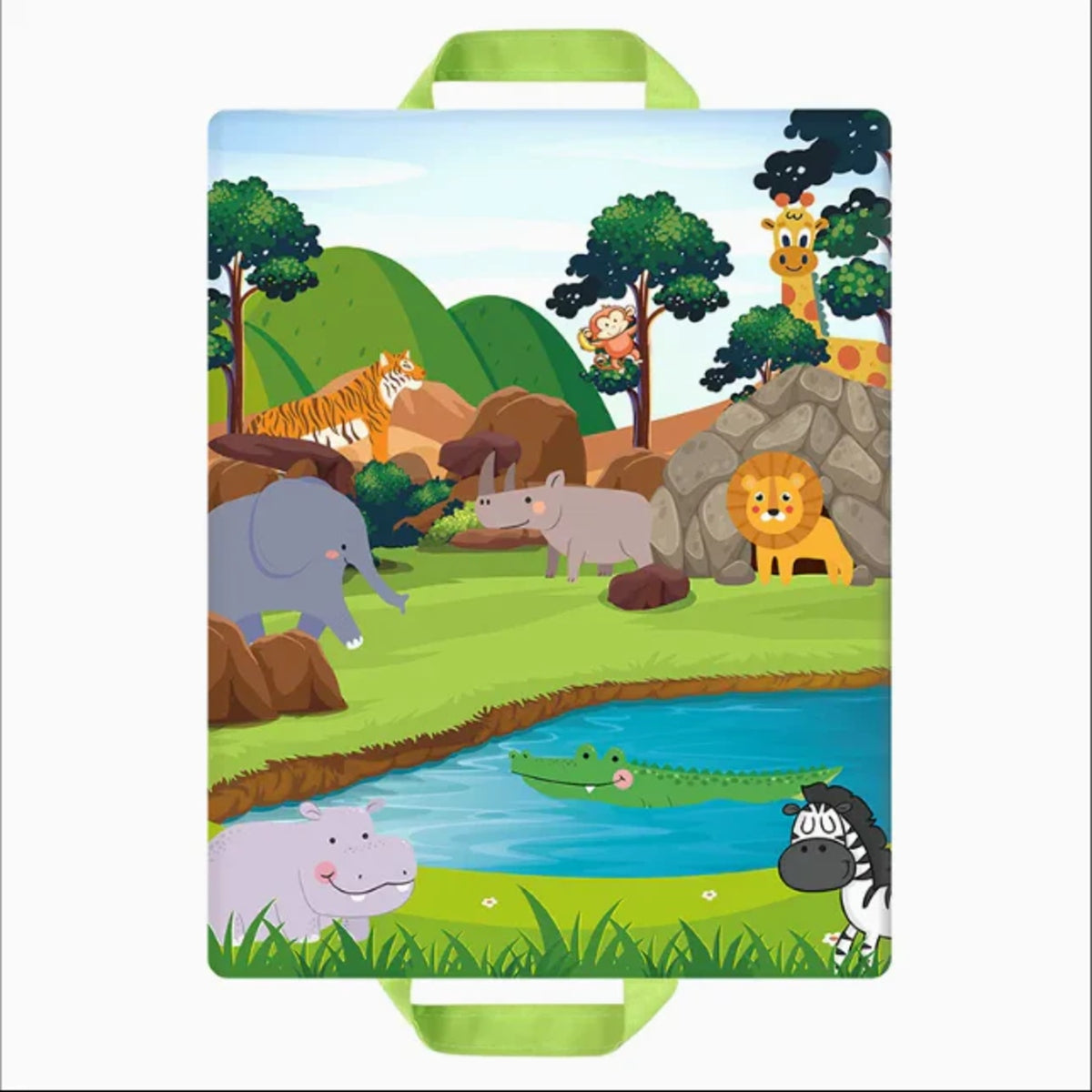 Kids Melody Play Set with 10 Animal Plush Toys