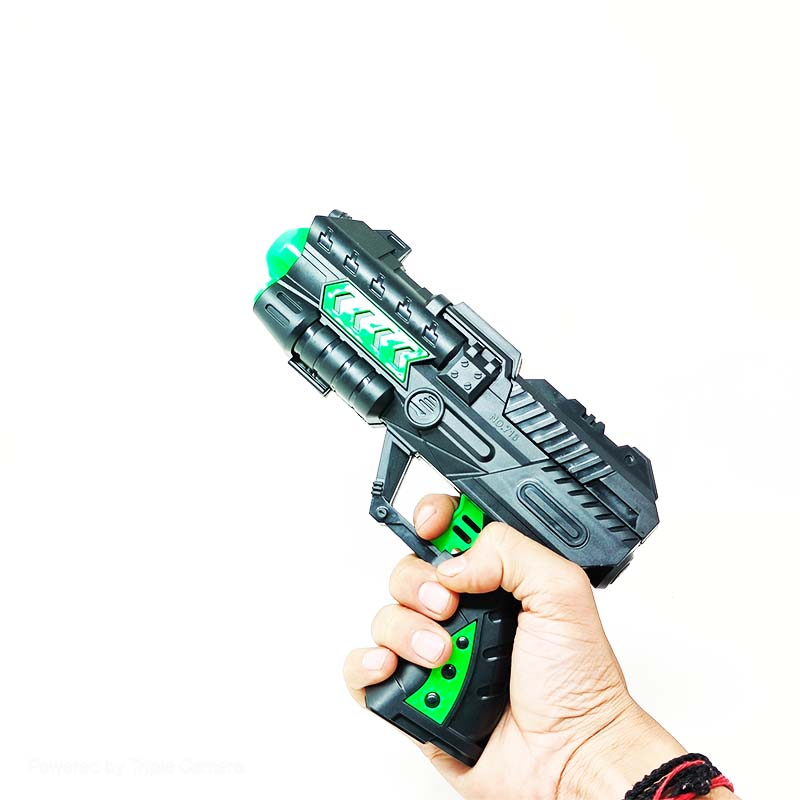 2-in-1 Toy Gun with Foam Darts & Water Bullets