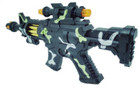 Halo Nation 2-in-1 Soft Dart Toy Gun with Lights