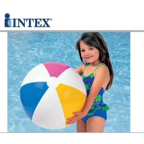 Intex Inflatable Floating Glossy Panel Beach Ball