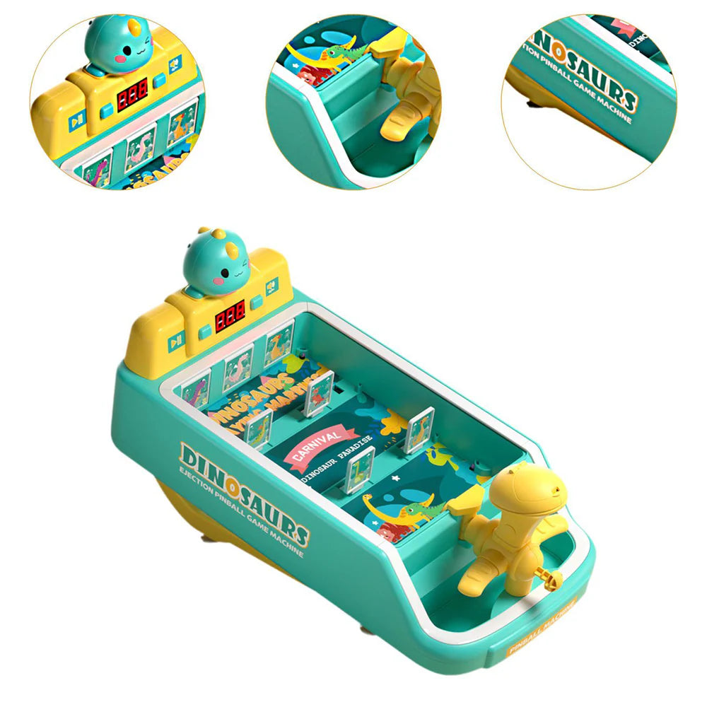 Dinosaur Pinball Shooting Machine with Lights & Music