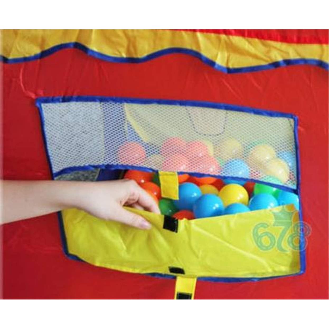Portable Supermarket & Post Office Tent House For Kids