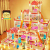 14 Rooms Doll House With LED Lights & Barbie Accessories