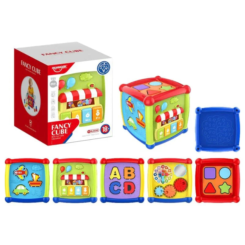 6-in-1 Huanger Fancy Cube Educational Activity Toy