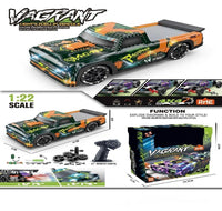 Vagrant 2.4G RC Rally Van with LED & Steam Spray
