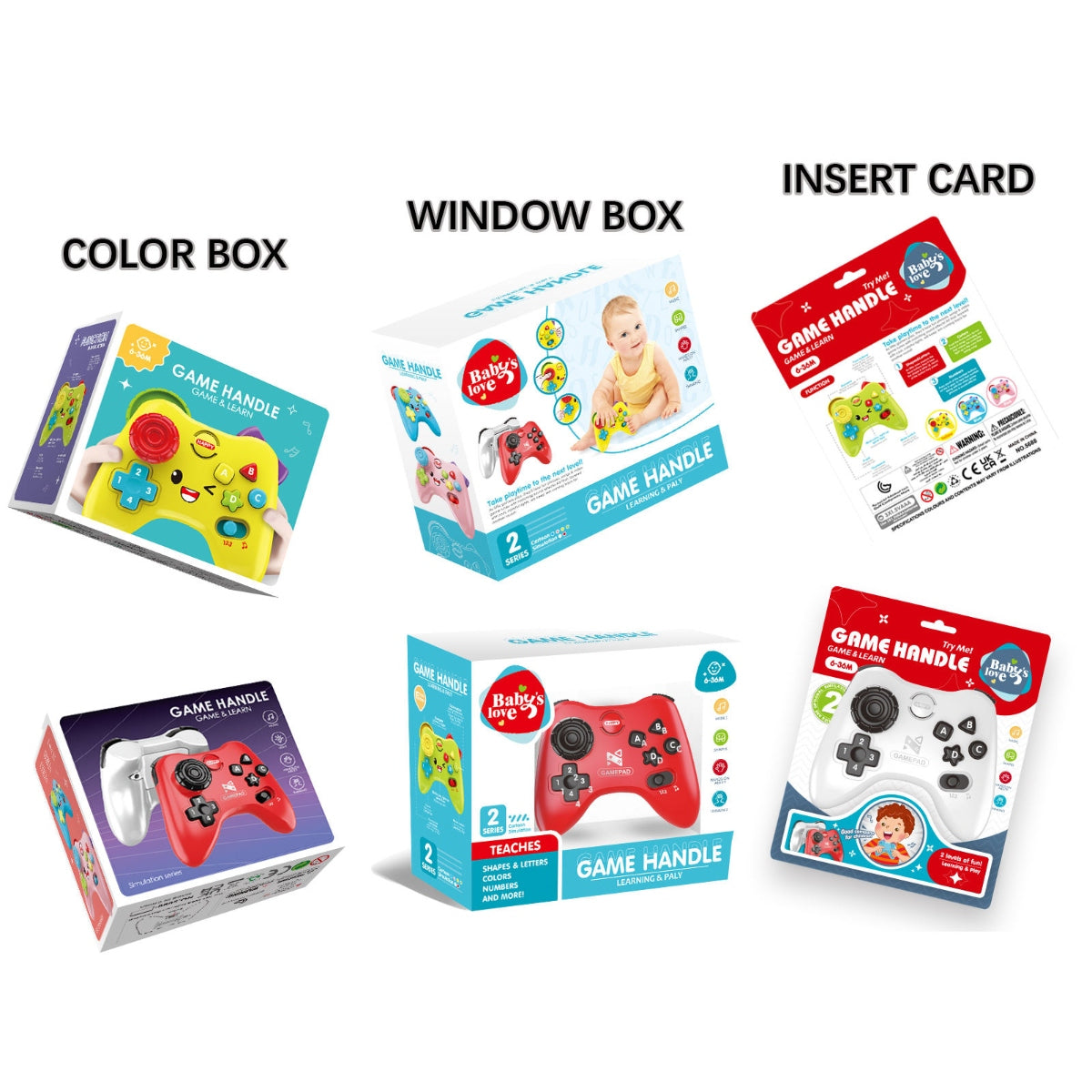 Baby's Love Musical Learning Gamepad Toy
