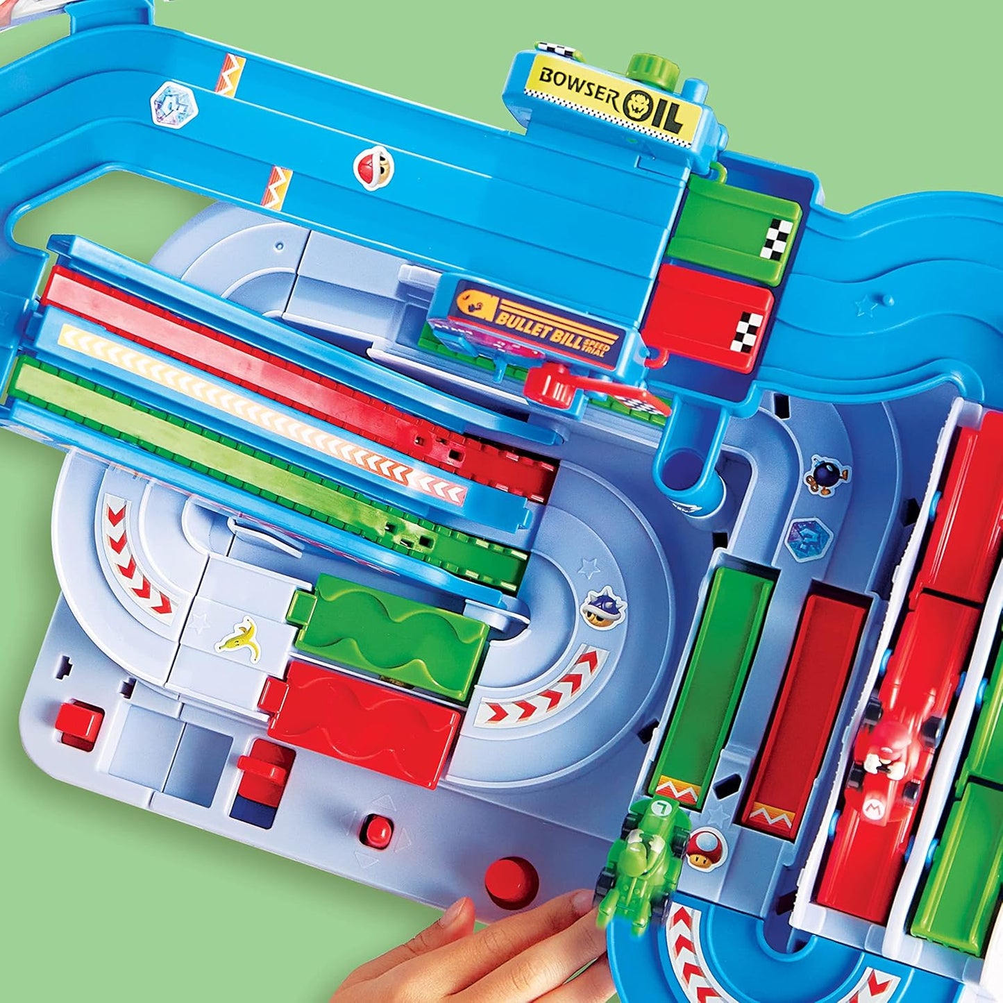 Super Mario 2-Player Obstacle Race Course Set