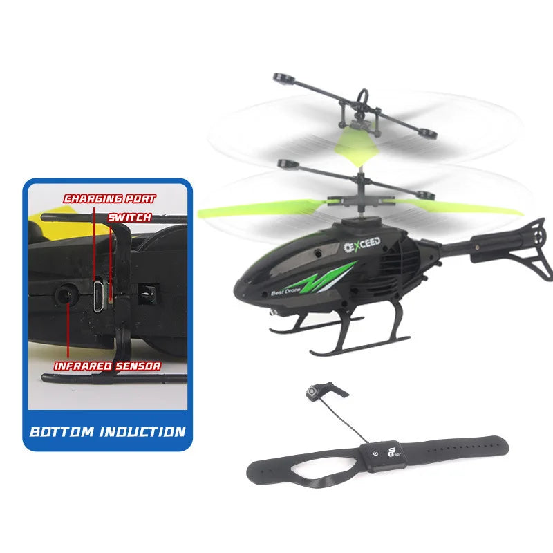 Dynamic Helicopter | Motion Sensor Aerocarft for Teenagers