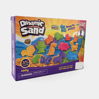 Dynamic Sand Animal Play Set with Magic Sand Molds