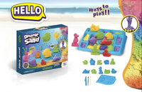 Dynamic Sand Magic Play Set with Colorful Molds